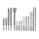 Metabo SDS-plus SP drill bit and chisel set, 17 pieces