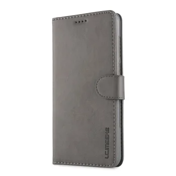 Huawei Mate 10 Pro 2017 (BLA-L09, L29) LC.IMEEKE PU Leather Wallet Case Cover, Grey