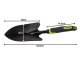 Metal Hand Garden Trowel for Planting DIVODV, Black-Green