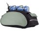 Large bike rack bag with 4 compartments, waterproof, 15L capacity