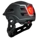 Wozinsky HT-27S Kids\' Full Face Bike Helmet with USB LED Light S - Gray