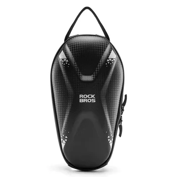 Rockbros Handlebar Bag for Bicycle or Scooter 1.3L, Black