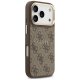 Guess 4G PU Classic Logo MagSafe Phone Case Cover iPhone 17 Pro - Brown