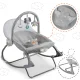 Nukido 705400 Baby Bouncer with Vibration, Grey