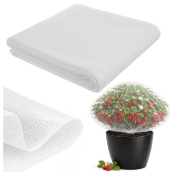 Garden Insect and Bird Protection Net 3x6m Gardlov, White