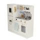 Kids Toy Wooden Kitchen with Refrigerator and Accessories