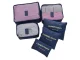 Travel Organizers for Suitcase and Laundry, 6 pcs, Navy Blue