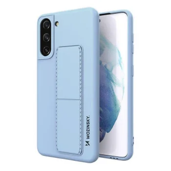 Wozinsky Kickstand Case with Stand for Samsung Galaxy S21+ 5G, Light Blue