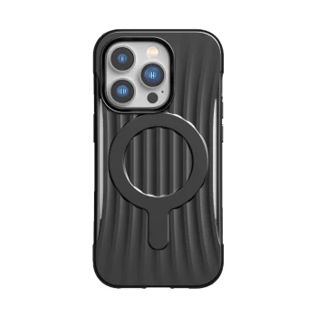 Raptic Clutch Built dėklas iPhone 14 Pro su MagSafe, juodas