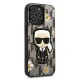 Karl Lagerfeld Flower Ikonik Karl Case for iPhone 13 / 13 Pro - Gray
