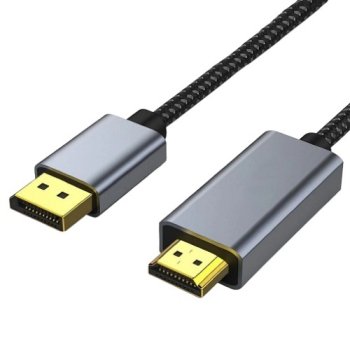 8K DisplayPort 1.4 to HDMI 2.1 Cable 1m 60Hz