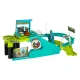 Interactive Car Track with Steering Wheel and Parking