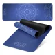 4Fizjo 1877 Suede Yoga and Exercise Mat 1.5 mm, Blue