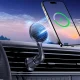 Wozinsky WCT5-6S4Y Car Holder with Qi/MagSafe 15W Charger, Black