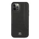 Mercedes iPhone 12 Pro Max Case Perforated Area, Black