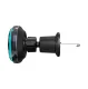 Wozinsky WCT5-Q6S2Y Car Holder with Qi/MagSafe 15W Charger and Fan, Black