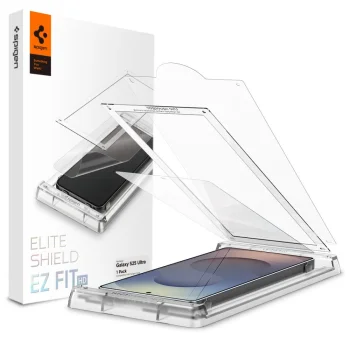 Spigen Elite Shield EZ FIT Hybrid Glass for Samsung Galaxy S25 Ultra Transparent