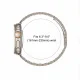 Tech-Protect Stainless bracelet for Apple Watch 44/45/46/49 mm, silver/gold