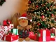 Dancing and Singing Christmas Reindeer, Plush Toy, 32 cm