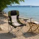 MultiGarden Folding Camping Chair with Cup Holders