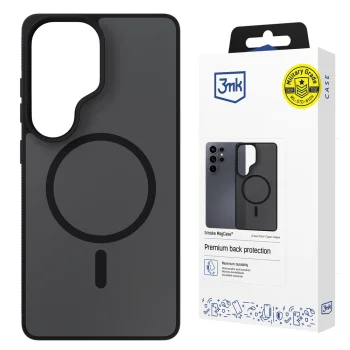 3mk Smoke MagCase for Samsung Galaxy S26 Ultra - Gray-Translucent