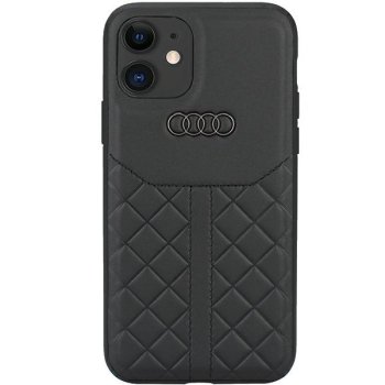 Audi Genuine Leather vāciņš Apple iPhone 11 / XR Melns