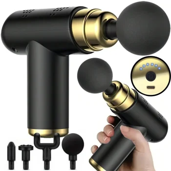 Mini Massage Gun for Body and Muscles, Portable, Black