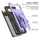 Google Pixel 7 Built-in Metal Sheet PC + TPU Hybrid Case Cover, Purple