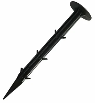 Agrotextile Fixing Pins 11 cm, 100 pcs, Black