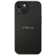Guess Saffiano Strap Case for iPhone 14 Plus / 15 Plus Black