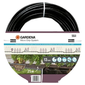 Gardena Micro-Drip-System Drip Irrigation Line 1.6 l/h, 25m, Black
