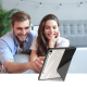 Dux Ducis Magi Case for Samsung Galaxy Tab S10 FE / S9 / S9 FE, Black