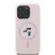 Karl Lagerfeld Silicone Karl&Choupette Heads MagSafe Phone Case Cover iPhone 16 Pro Max - Pink