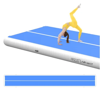 Inflatable Gymnastics Air Track 4FIZJO AirTrack PRO 15 x 2 x 0.3 m, Blue