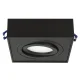 Maclean MCE464 B Recessed Spotlight for MR16/GU10, Black