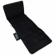 Vibrating Massage Mat with Heating and Remote Control, 16 Massage Nodes, Black