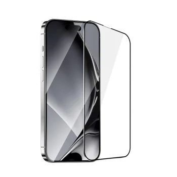 Tempered Glass with Metal Frame for Samsung Galaxy A06 4G / 5G, Black