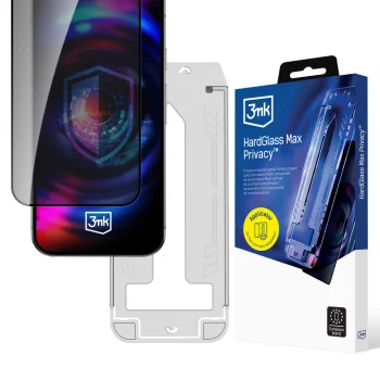 3mk Hardglass Max Privacy Tempered Glass for Samsung Galaxy S25 FE