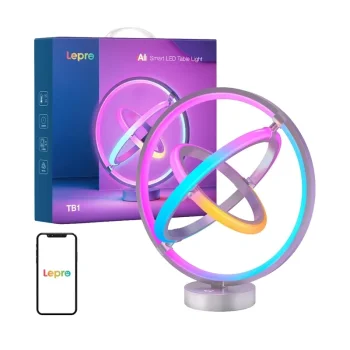 Smart Desk Lamp Lepro TB1 RGB, Wi-Fi / Bluetooth