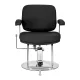Hairdressing Chair Omega Astra Plus Black