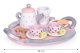 Ecotoys W10D824 Wooden Tea Set for Kids, 15 Pieces