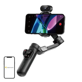 Aochuan Smart X Pro 3-Axis Gimbal with AI Sensor, Black