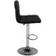 Swivel Adjustable Height Bar Counter Stool Chair M06, Black