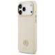 Guess Grained Strass Logo MagSafe Phone Case Cover iPhone 17 Pro Max - beige