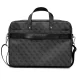 Guess Saffiano 4G Triangle Logo Laptop Bag for 16\'\', Black