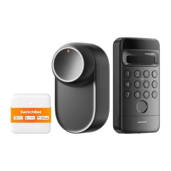 SwitchBot Ultra 3-in-1 Smart Lock with Hub Mini Matter and Vision Keypad
