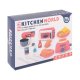 Kids Kitchen Accessories Set with Toy Mixer Toaster & Microwave 26pcs 24902