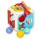 Bibi-inn 7-in-1 Activity Cube with Shape Sorter and Xylophone