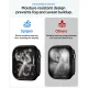 Spigen Thin Fit 360 Case with Screen Protector for Apple Watch 42mm - Black