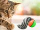 Интерактивная игрушка для кошек Убегающий мяч с хорьком